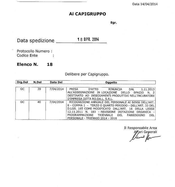 delibera 18 del 18 aprile 2014 718x768