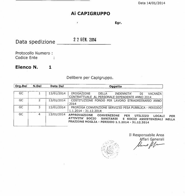 delibera 1 del 2 gennaio 2014 726x768
