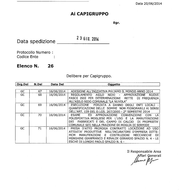 delibera 26 del 23 giugno 2014 717x768