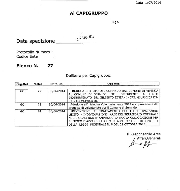 delibera 27 del 4 luglio 2014 726x768