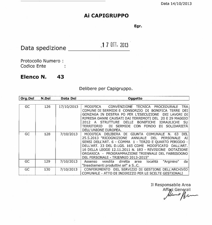 delibera 43 del 17 ottobre 2013 722x768