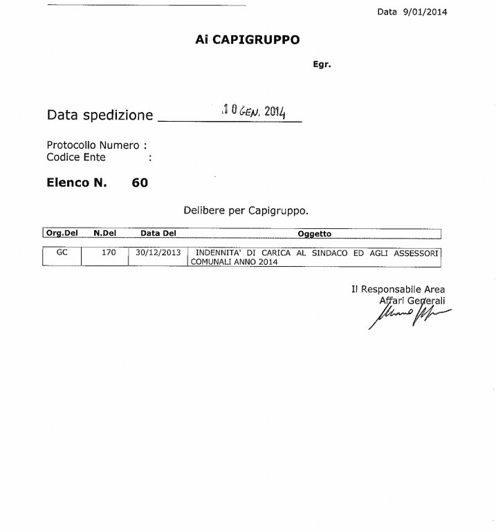 delibera 60 del 10 gennaio 2014 717x768