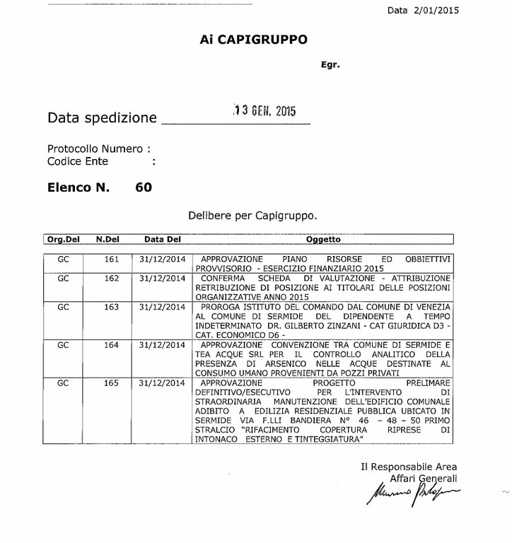delibera 60 del 13 gennaio 2015 724x768