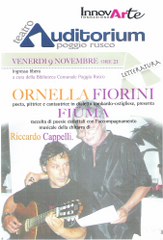 Teatro Auditorium di Poggio Rusco  -mia locandina- 001 163x240