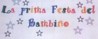 La prima festa del bambino 320x129