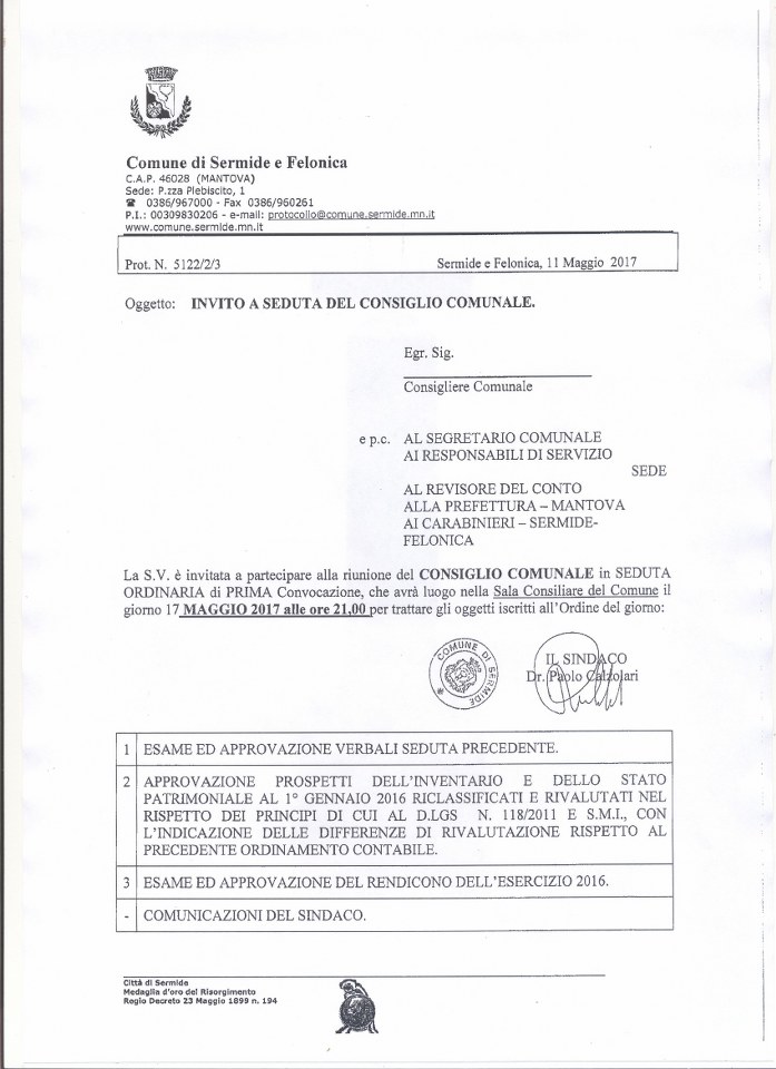 consiglio 17 maggio17 697x960