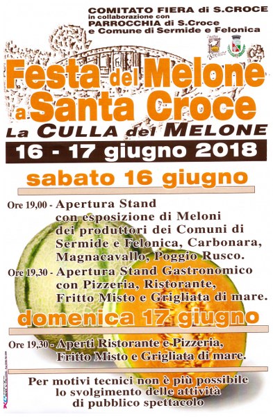 16 giugno FESTA DEL MELONE 393x600
